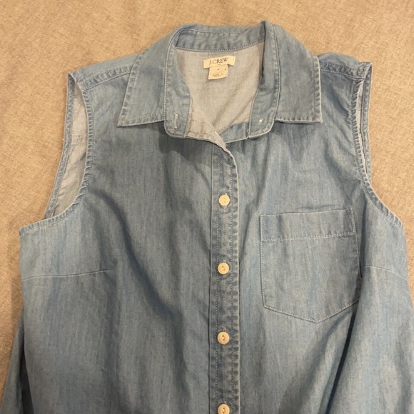 J Crew Demin Top - Picture 4 of 5